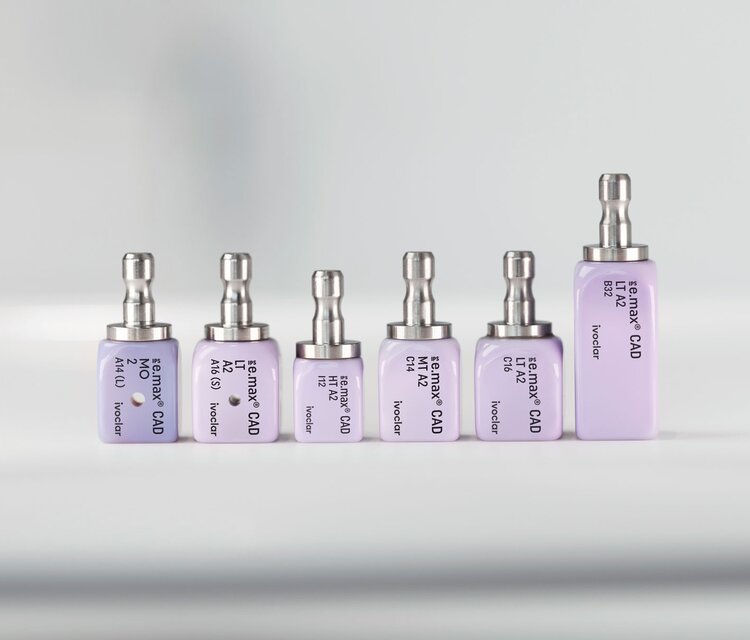 IPS e.max CAD | Lithium-Disilikat-Block für CAD/CAM | Ivoclar