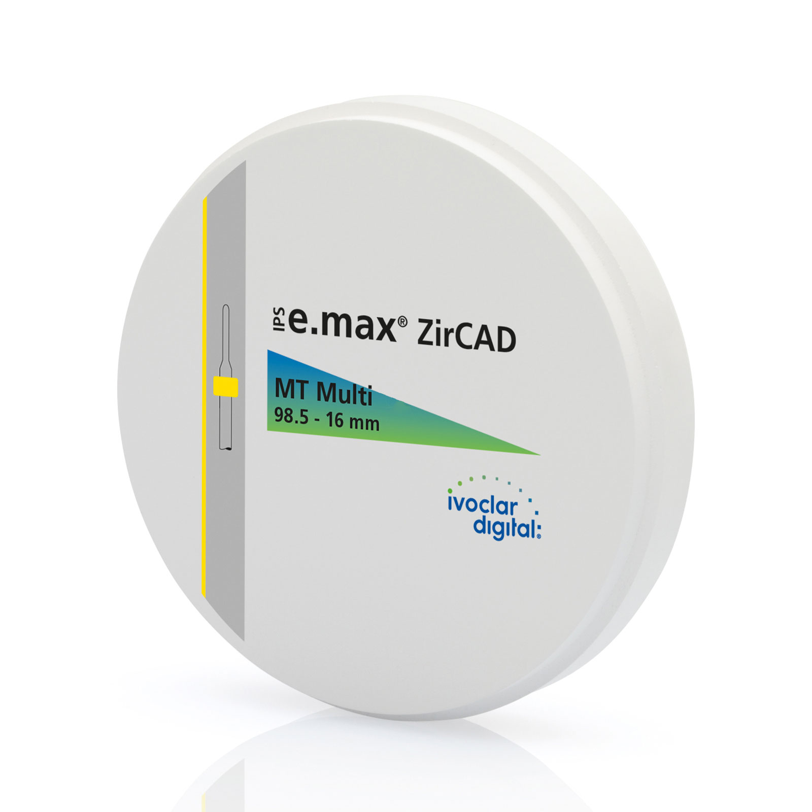 IPS e.max ZirCAD MT Multi Disc 98.5-16mm | IPS e.max ZirCAD | IPS e.max ...