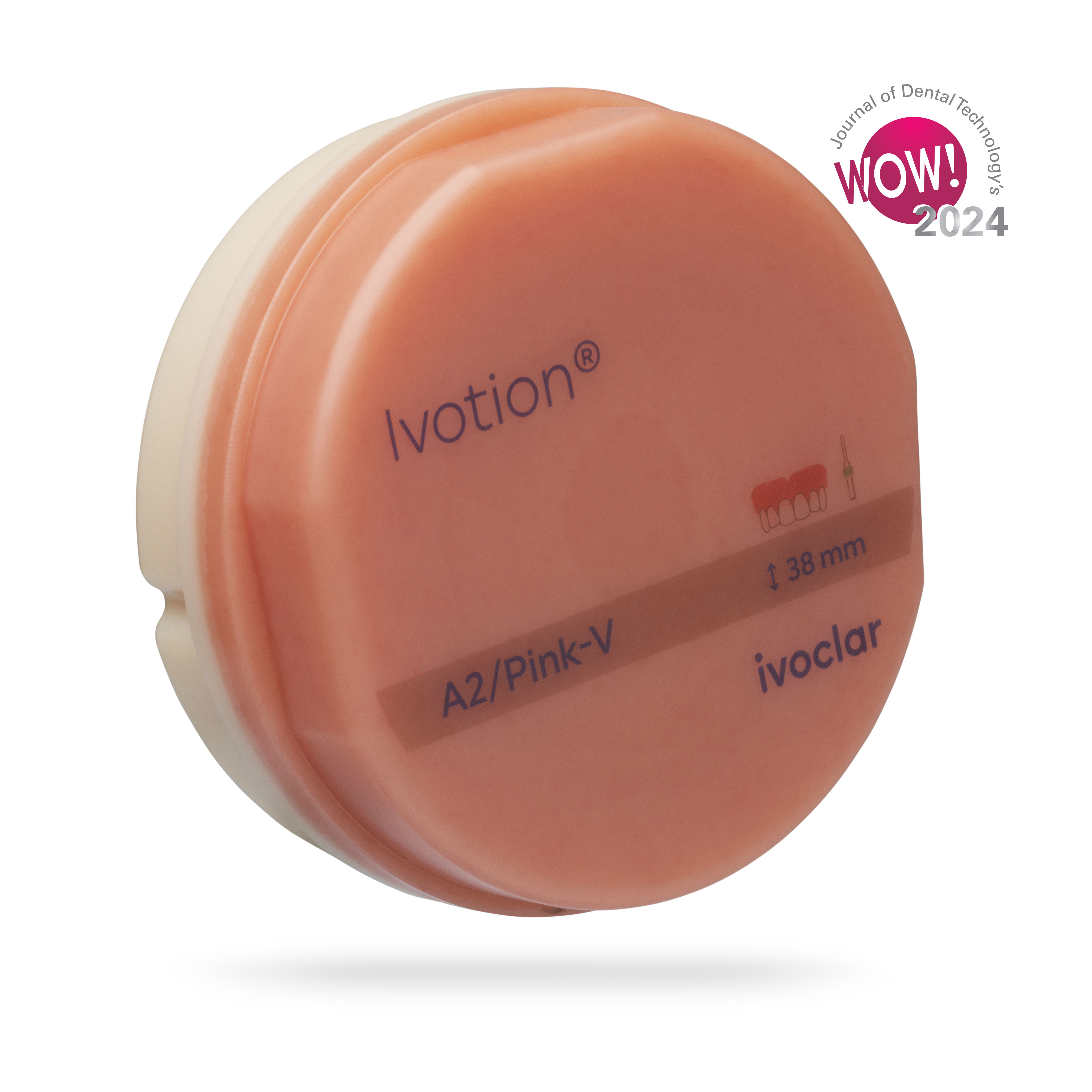 Ivotion Block Ivotion Upper Monolithic Digital Denture Disc | Ivoclar Digital ...