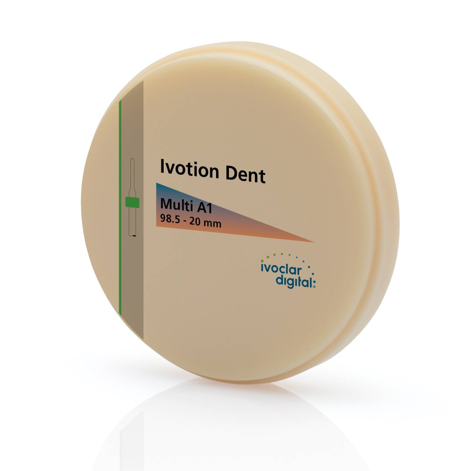 Ivotion Puck Ivotion Dent Multi 98.5-20mm/1 | Ivoclar Digital | Ivoclar Vivadent US